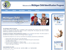 Tablet Screenshot of michiganchildid.org